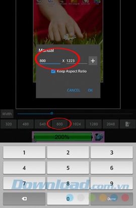 Thay đổi kích thước ảnh