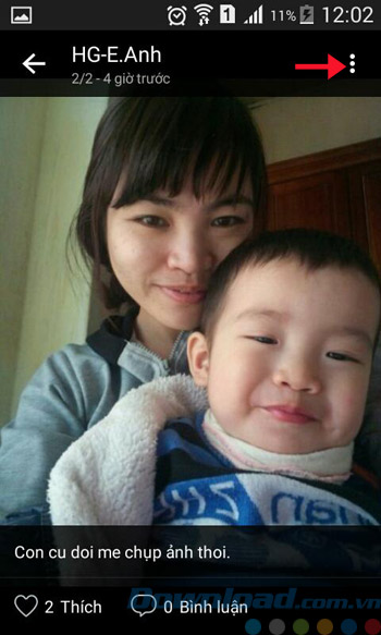 Xem ảnh trên Nhật ký