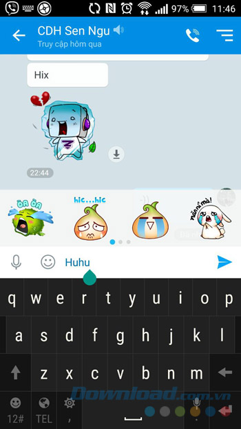 Gợi ý sticker