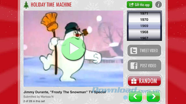 holiday time machine