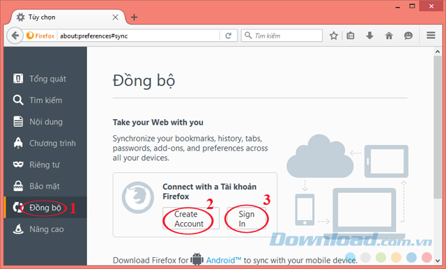 Đồng bộ dữ liệu