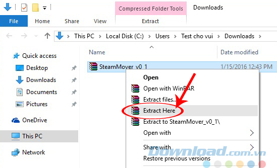Giải nén Giải nén