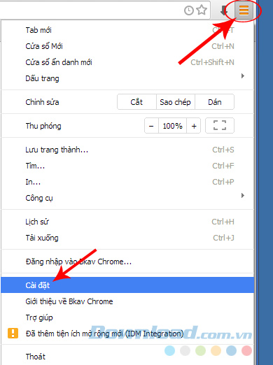 Cài đặt Cài đặt