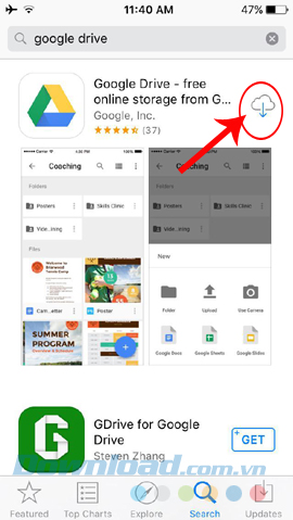 Hướng dẫn sử dụng Google Drive trên điện thoại
