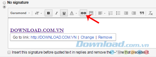 chèn link chèn link