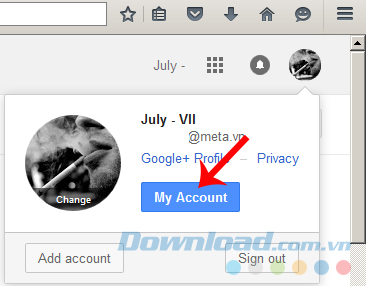 tài khoản gmail trên firefox