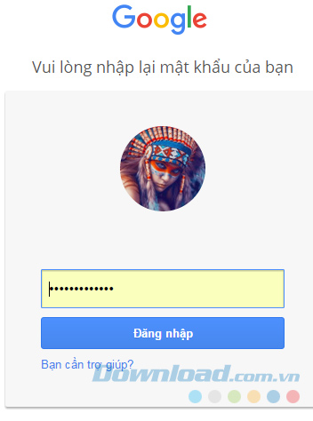 đăng nhập gmail