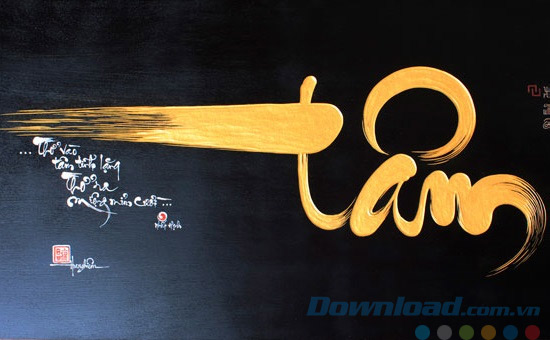 Viết chữ thư pháp