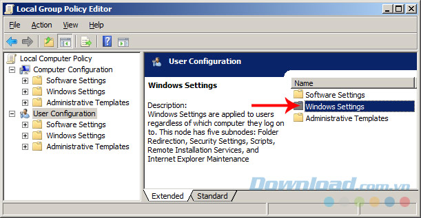 Windows Settings Windows Settings
