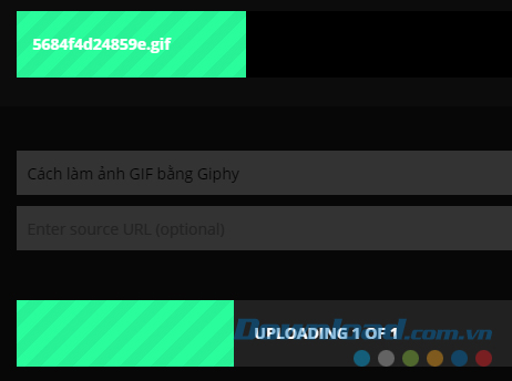 Uploading