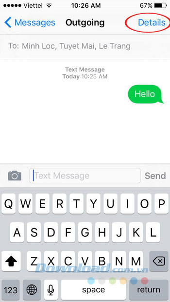 Nhấn vào Details Nhấn vào Details