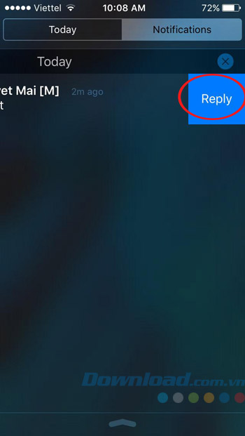 Trả lời tin nhắn Trả lời tin nhắn