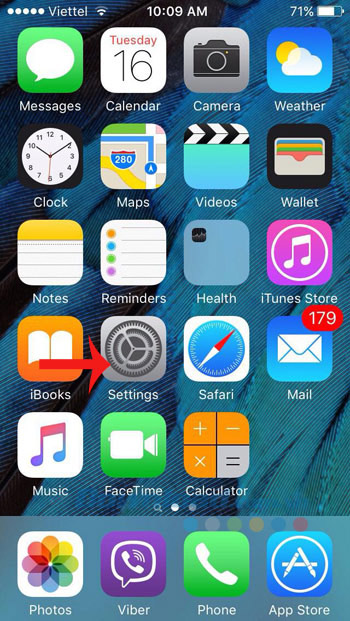 Phần Cài đặt Phần Cài đặt