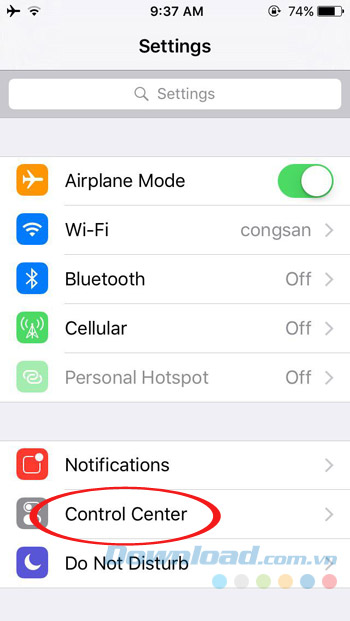 Trung tâm kiểm soát Trung tâm kiểm soát