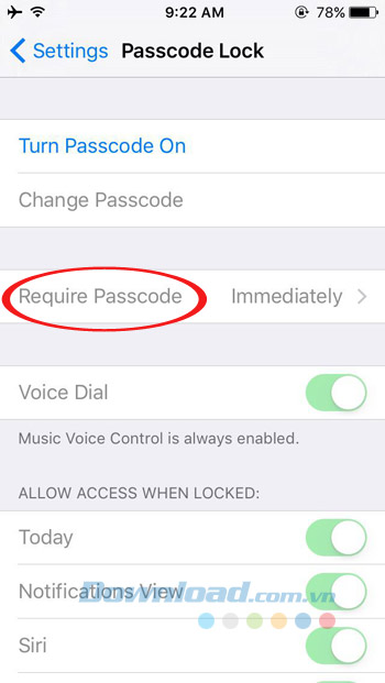 Yêu cầu mật khẩu Yêu cầu mật khẩu