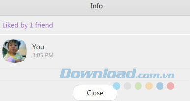 Thông tin người đã like