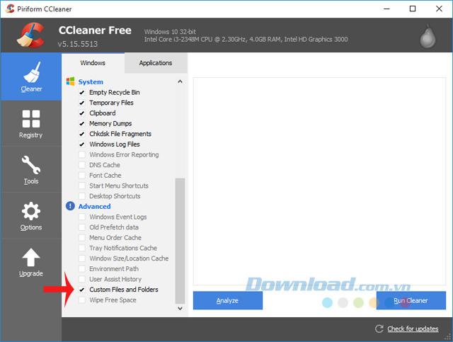 Thêm file tùy chọn Thêm file tùy chọn