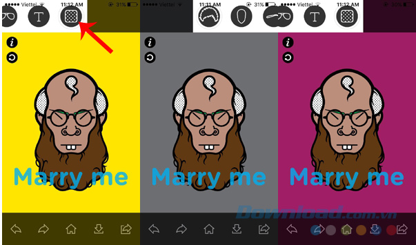 đổi màu nền