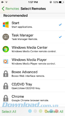 Thêm tùy chọn Thêm tùy chọn