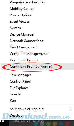 Mở CMD lên Mở CMD lên