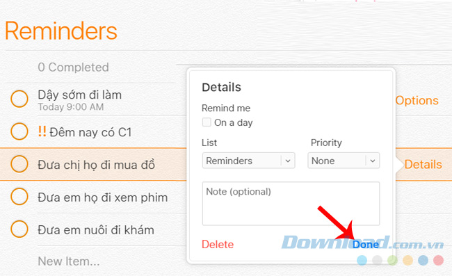 Chi tiết Chi tiết