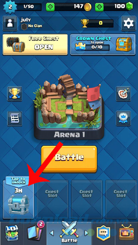 Thời gian mở rương bạc