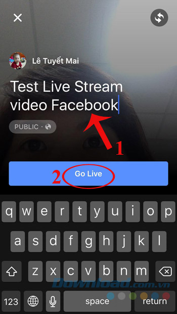 Đặt tên video stream