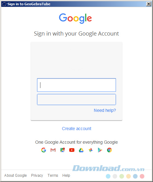 Thông tin tài khoản Thông tin tài khoản