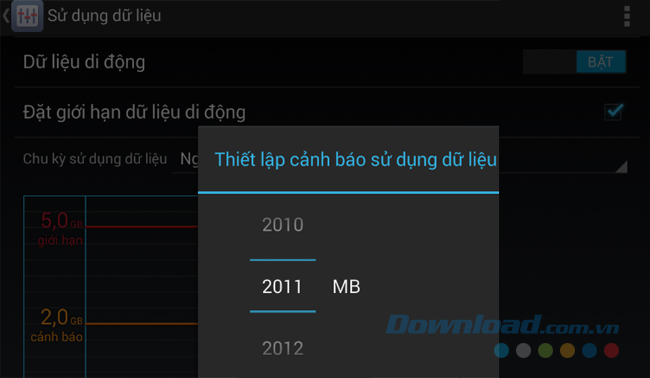 Tạo giới hạn Tạo giới hạn