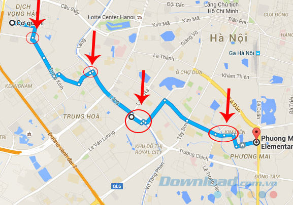 Thay đổi đường đi Thay đổi đường đi