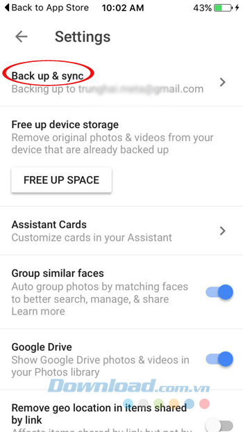 Sao lưu dữ liệu Sao lưu dữ liệu