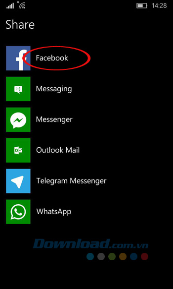 Chia sẻ trang web lên Facebook Chia sẻ trang web lên Facebook