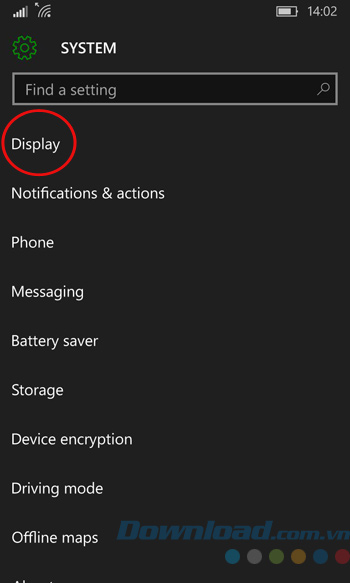 Hiển thị Hiển thị