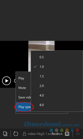 Điều chỉnh tốc độ đọc video Điều chỉnh tốc độ đọc video