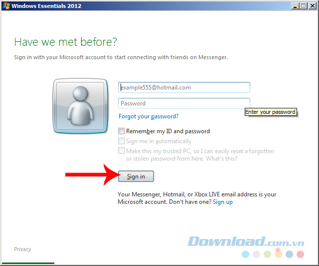 Đăng nhập Đăng nhập