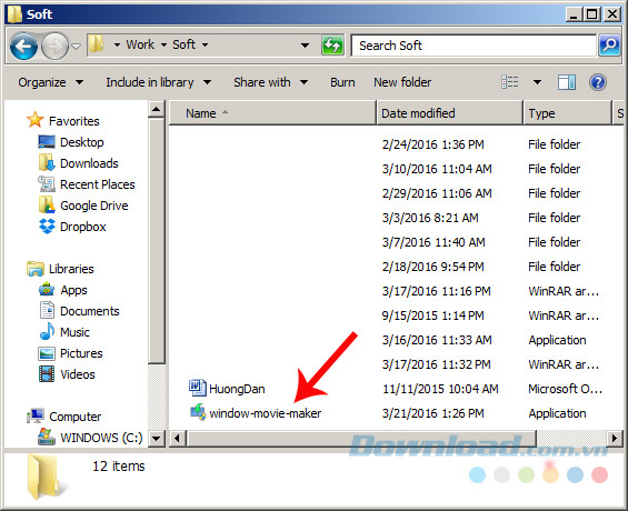 File cài đặt File cài đặt