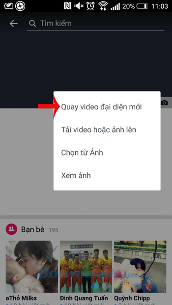 Quay video Faccebook