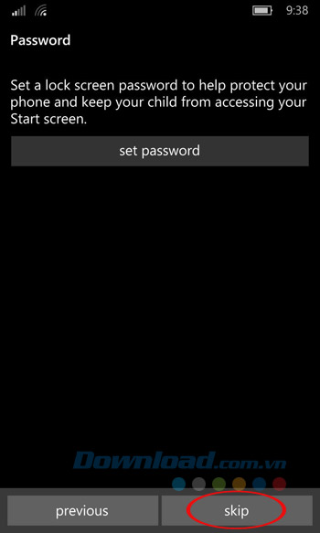 Bỏ qua nhập mật khẩu Bỏ qua nhập mật khẩu