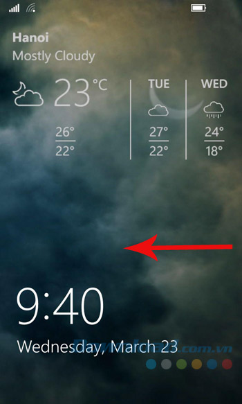 Màn hình khóa Màn hình khóa