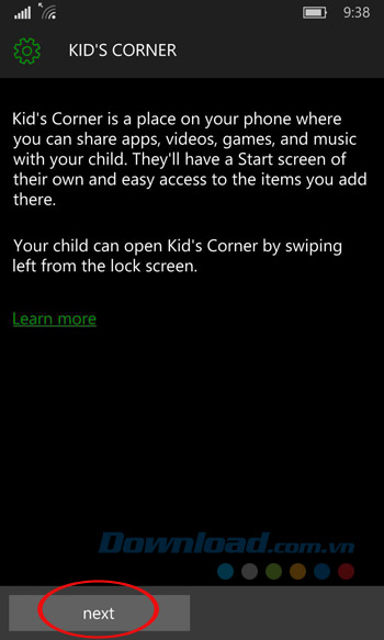 Nhấn next Nhấn next