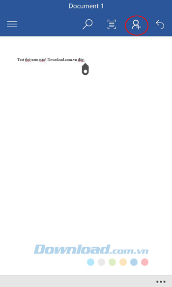 Nhấn biểu tượng Đầu người Nhấn biểu tượng Đầu người