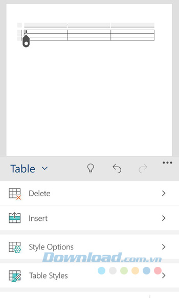Chèn bảng Chèn bảng