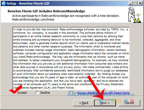Hướng dẫn tải và cài đặt Beneton Movie GIF trên máy tính