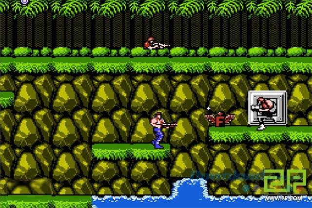 Giao diện game Contra