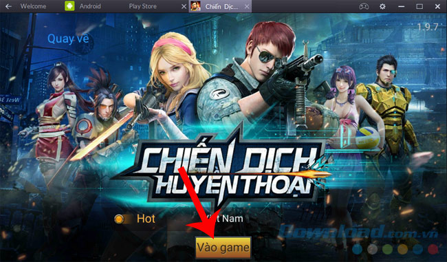 Vào chơi game