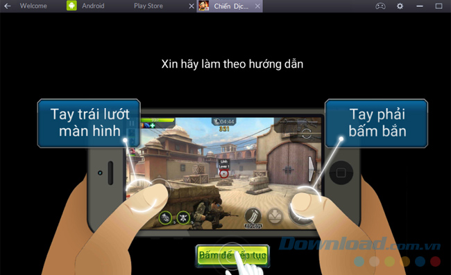 Hướng dẫn chơi game Chiến dịch huyền thoại
