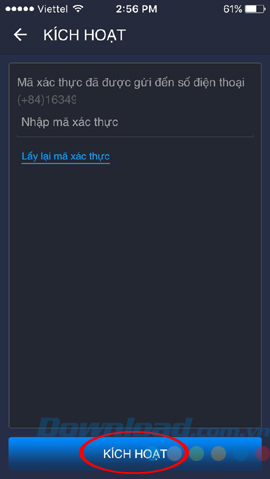 Đăng ký tài khoản My Viettel