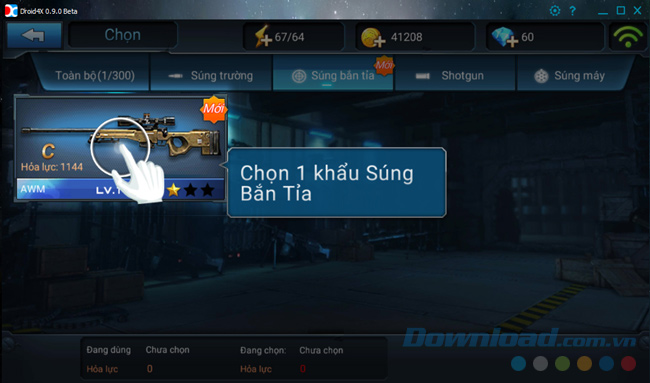 Cách thêm súng vào game Chiến Dịch Huyền Thoại