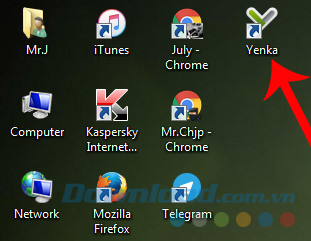 Cài đặt Yenka cho máy tính