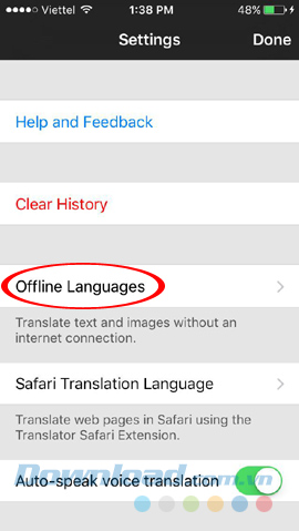 Offline Language